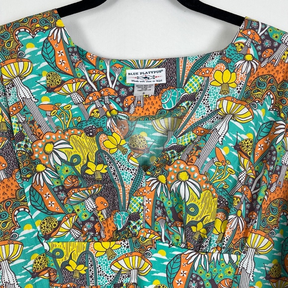 Blue Platypus Short Caftan Size S - Picture 2 of 9